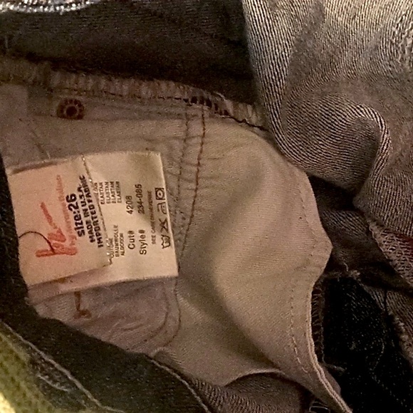 COH CROCHET "h" STRETCH LOW WAIST BOOTCUT 26 EUC - Picture 9 of 9